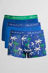 SPODNÁ BIELIZEŇ GANT 3-PACK TRUNK PALM HAZE