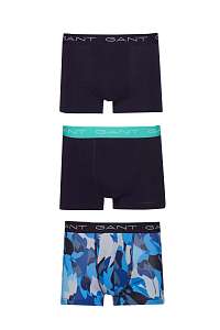 SPODNÁ BIELIZEŇ GANT LEAF CAMO TRUNK 3-PACK