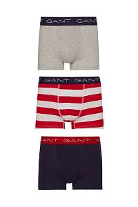 SPODNÁ BIELIZEŇ GANT RUGBY STRIPE TRUNK 3-PACK