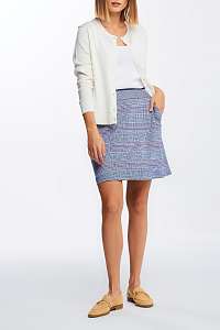 SUKŇA GANT D1. A-LINE CHECK JERSEY SKIRT