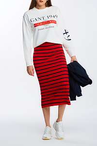 SUKŇA GANT D1. BRETON STRIPE JERSEY SKIRT