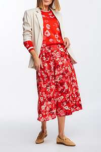 SUKŇA GANT D1. LIBERATION BOUQUET WRAP SKIRT