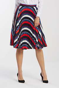 SUKŇA GANT D1. PREPPY STRIPE PLEATED SKIRT