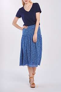 SUKŇA GANT D2. PRINTED CHIFFON SKIRT