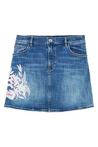 SUKŇA GANT TG. DENIM EMBROIDERED SKIRT