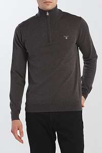 SVETER GANT COTTON WOOL HALF ZIP