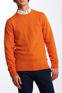 SVETER GANT D1. BASKETWEAVE C-NECK