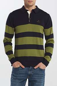 SVETER GANT D1. BOLD STRIPE HEAVY RUGGER