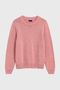 SVETER GANT D1. COTTON LINEN NEPS CREW