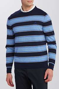SVETER GANT D1. COTTON MERINO STRIPE CREW