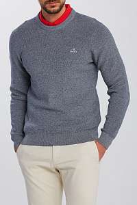 SVETER GANT D1. MARLED COTTON CREW