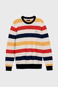 SVETER GANT D1. MULTI COLORED STRIPE CREW