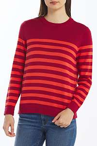 SVETER GANT D1. STRIPED COTTON CREW