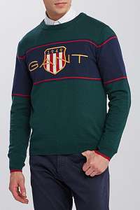 SVETER GANT D2. ARCHIVE SHIELD C-NECK