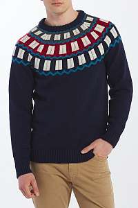 SVETER GANT D2. HOLIDAY FAIRISLE CREW