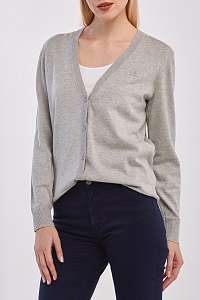 SVETER GANT LIGHT COTTON VNECK CARDIGAN