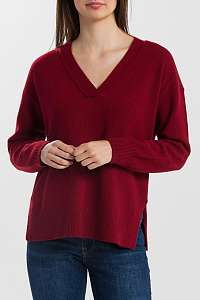 SVETER GANT O2. LAMBSWOOL CASHMERE V- NECK