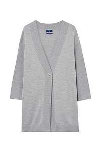 SVETER GANT OP1. FINE MERINO WOOL CARDIGAN