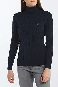 SVETER GANT STRETCH COTTON CABLE TURTLE NECK