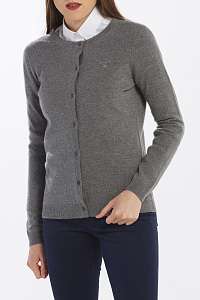 SVETER GANT SUPERFINE LAMBSWOOL CREW CARDIGAN