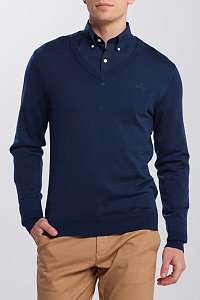 SVETER GANT WASHABLE MERINO V-NECK