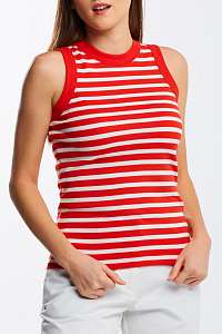 TOP GANT D1. STRIPED 1X1 RIB TANK TOP