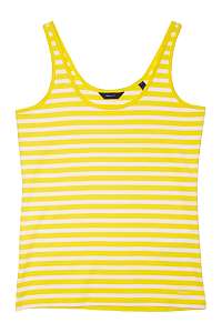 TOP GANT O1. STRIPED 1X1 RIB TANK TOP