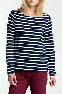 Tričko GANT BRETON STRIPE BOATNECK JUMPER