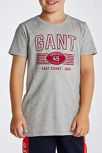 TRIČKO GANT D1. FOOTBALL LOGO SS T-SHIRT