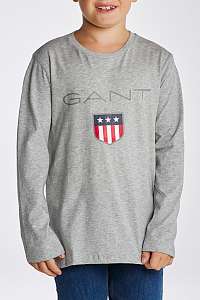 TRIČKO GANT D1. SHIELD LOGO LS T-SHIRT