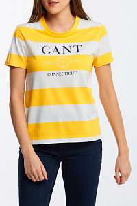 TRIČKO GANT D1. STRIPED NAUTICAL SS T-SHIRT