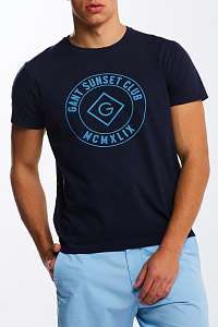 TRIČKO GANT D2. SUNSET CLUB SS T-SHIRT