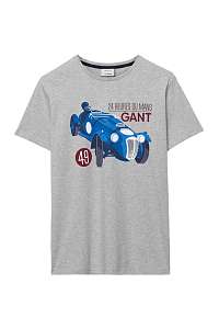 TRIČKO GANT LM. CAR PRINT SS T-SHIRT