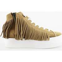2 Stars  sneakers marrone camoscio AG10  Hnedá