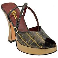 Bocci 1926  Zapato Meseta T.110Cortees  Čierna