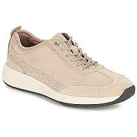 Clarks  Nízke tenisky Un Coast Lace  Béžová