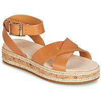 Clarks  Sandále BOTANIC POPPY  Hnedá