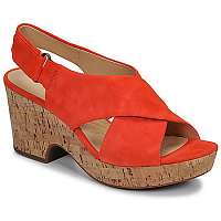 Clarks  Sandále MARITSA LARA  Oranžová