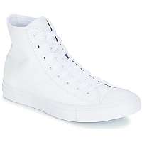 Converse  ALL STAR MONOCHROME CUIR HI  Biela
