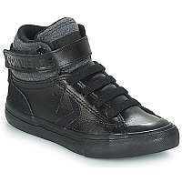 Converse  PRO BLAZE STRAP LEATHER HI  Čierna
