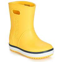 Crocs  Čižmy do dažďa CROCBAND RAIN BOOT K  Žltá