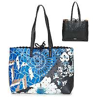 Desigual  Tašky cez rameno GEOPATCH SEATTLE  Modrá