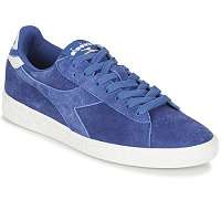 Diadora  GAME LOW SUEDE  Modrá