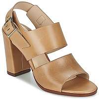 Dune London  Sandále CUPPED BLOCK HEEL SANDAL  Béžová