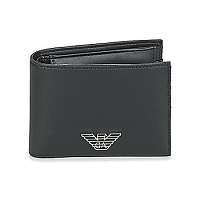 Emporio Armani  BUSINESS BI FOLD WALLET  Čierna