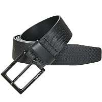 Esprit  Opasky MICRO EMBOSSED BELT  Čierna