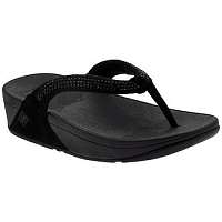 FitFlop  Crystal  Čierna