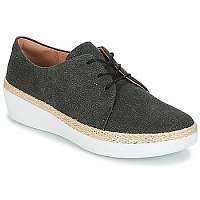 FitFlop  SUPERDERBY LACE UP SHOES  Čierna