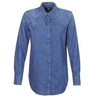 G-Star Raw  Košele a blúzky TACOMA BF SHIRT  Modrá