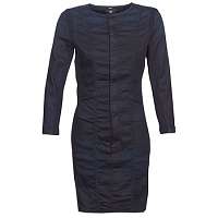 G-Star Raw  Krátke šaty MOTAC SLIM DRESS  Modrá